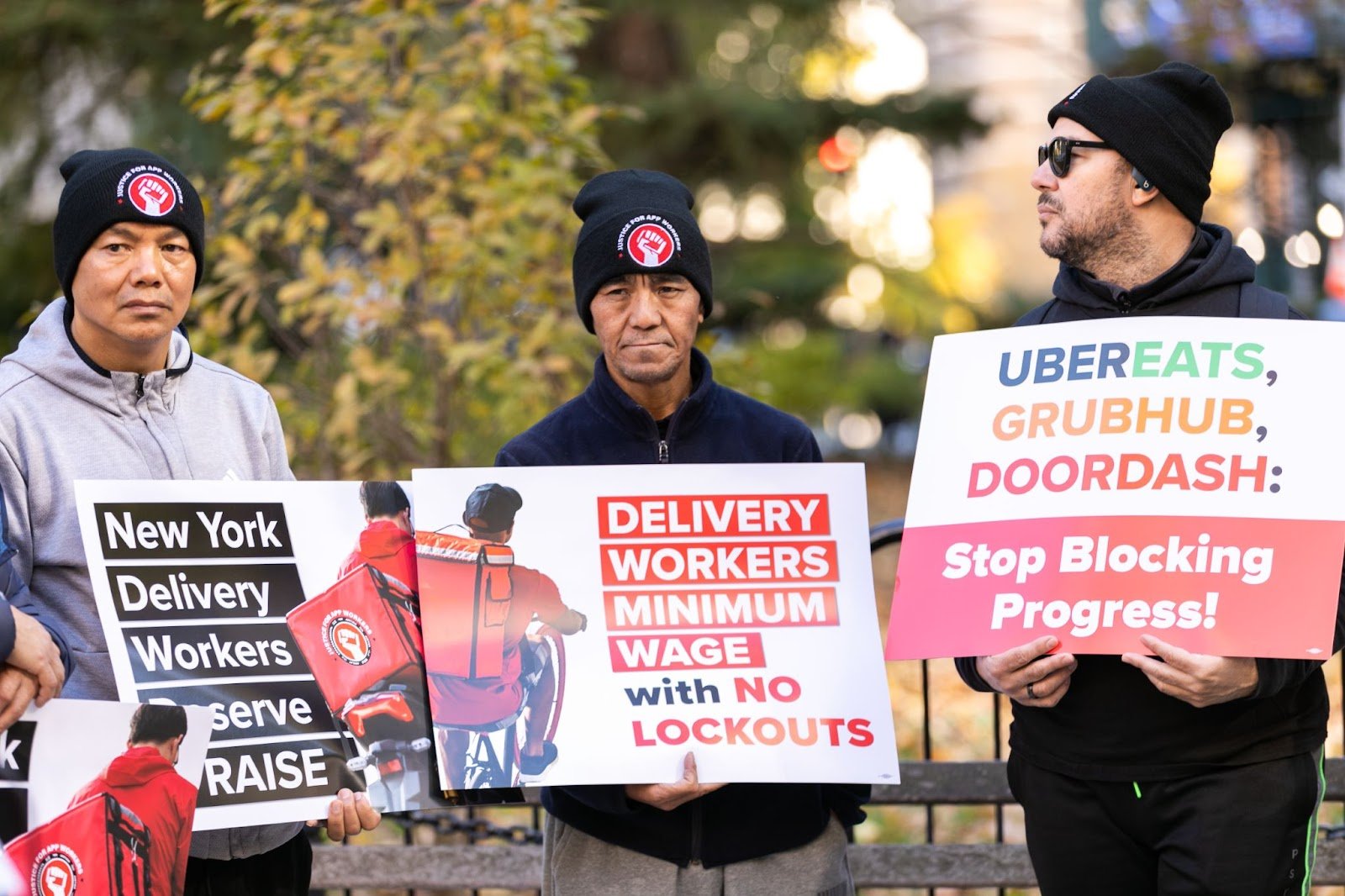 DELIVERY WORKER MINIMUM WAGE UPDATE - Justice For App Workers
